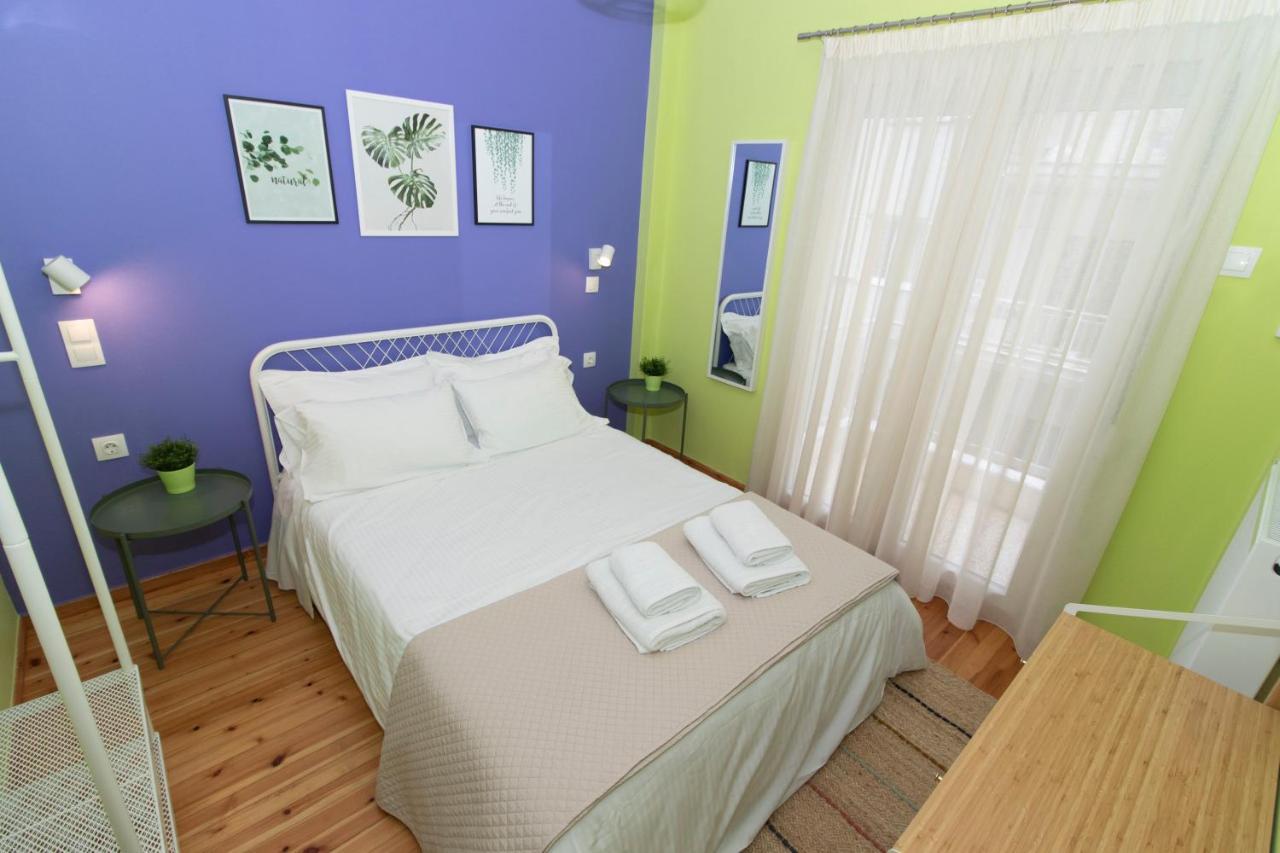 Large, Sunny, Modern Apartment Fully Renovated, Next To Agia Sofia Salonicco Esterno foto